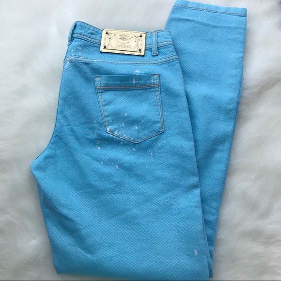 Just Cavalli Bleach stained  Skinny Jeans - Picture 3 of 10
